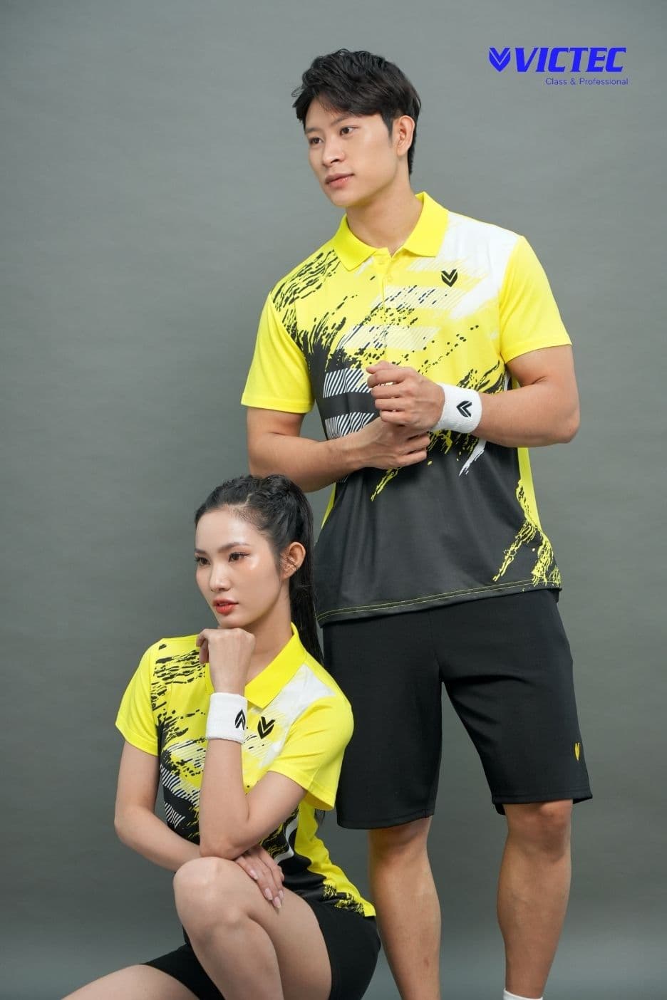 Áo thể thao VICTEC AVT02 - Vàng