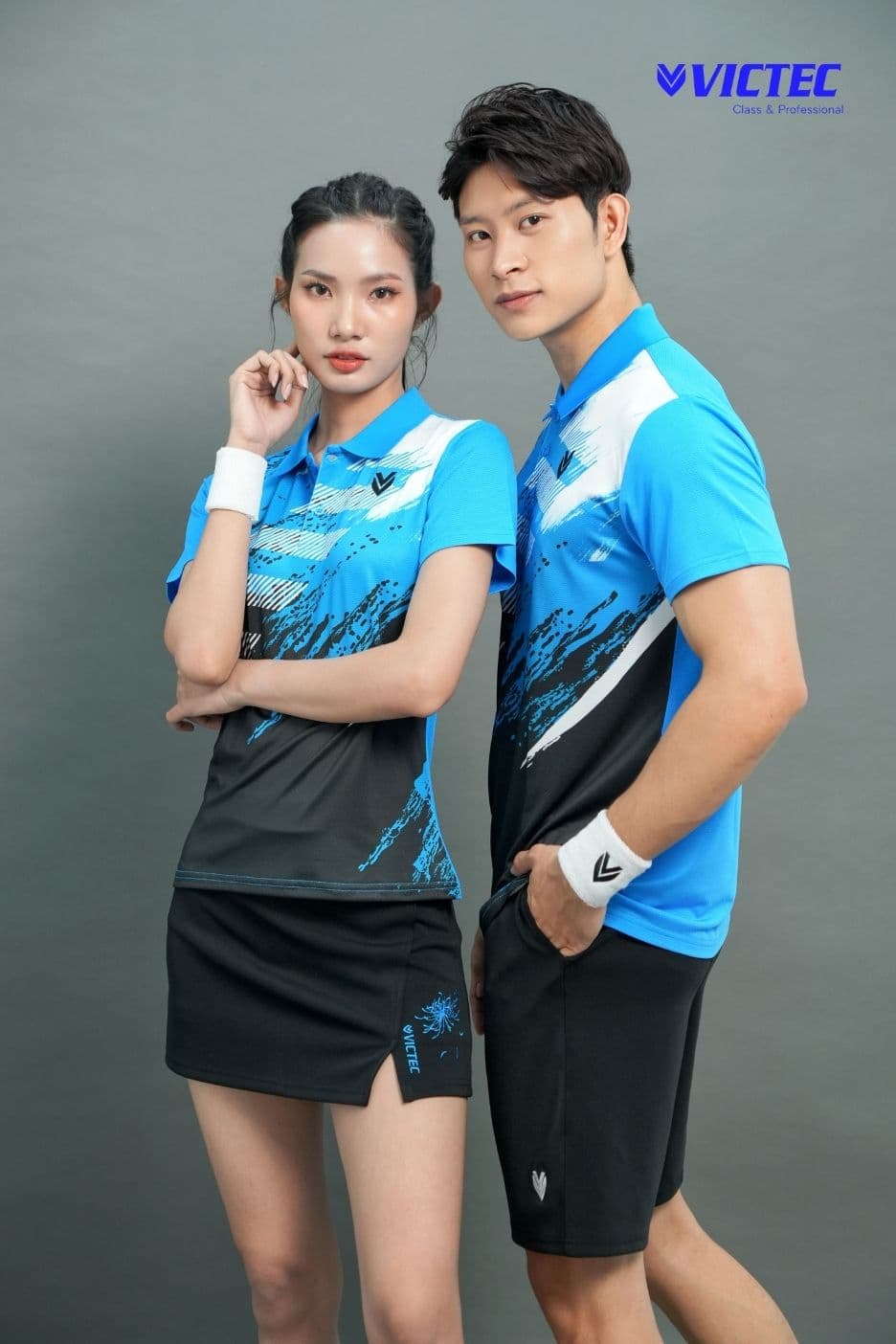 Áo thể thao VICTEC AVT02 - Xanh Ya