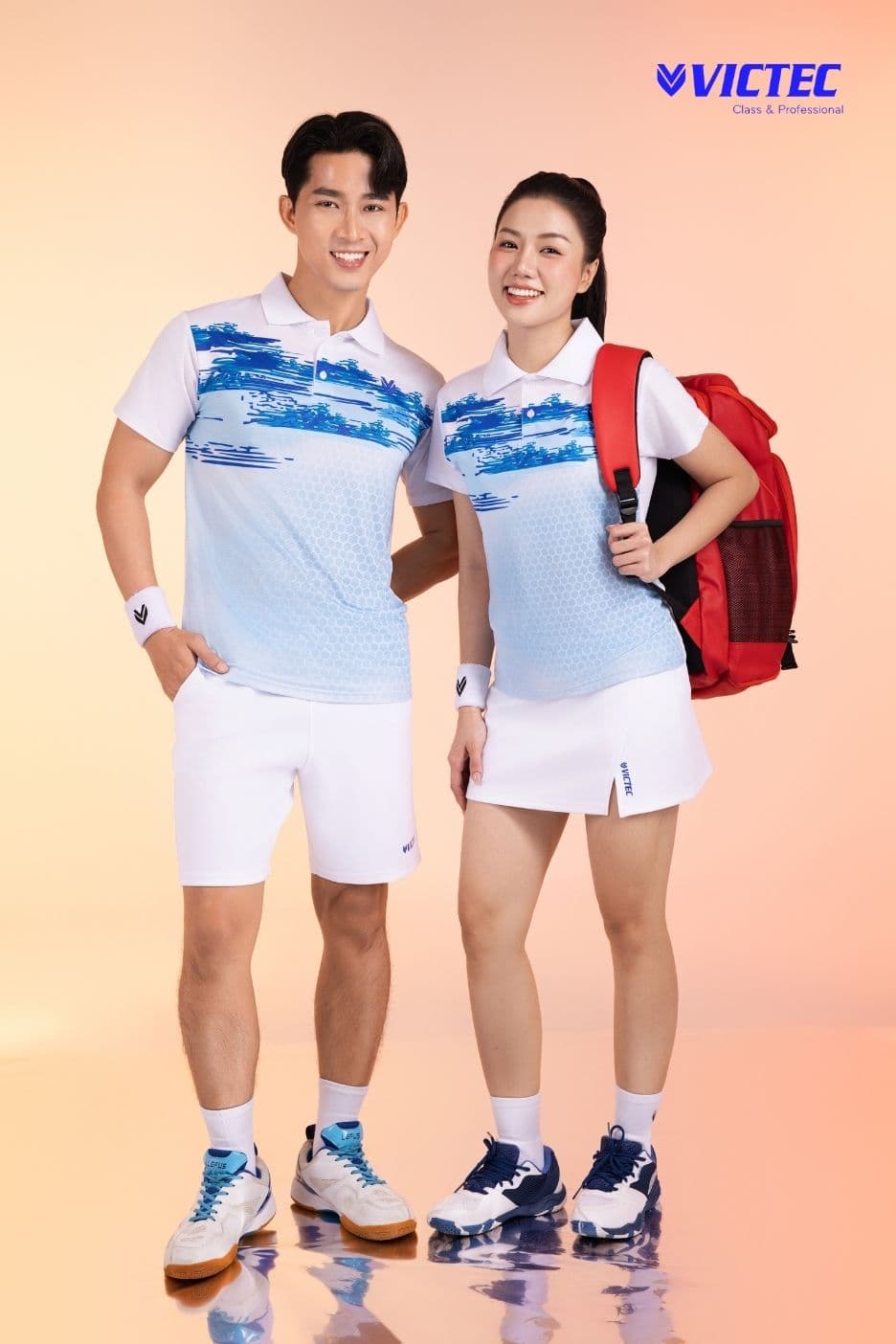 Áo thể thao VICTEC AVT05 - Trắng