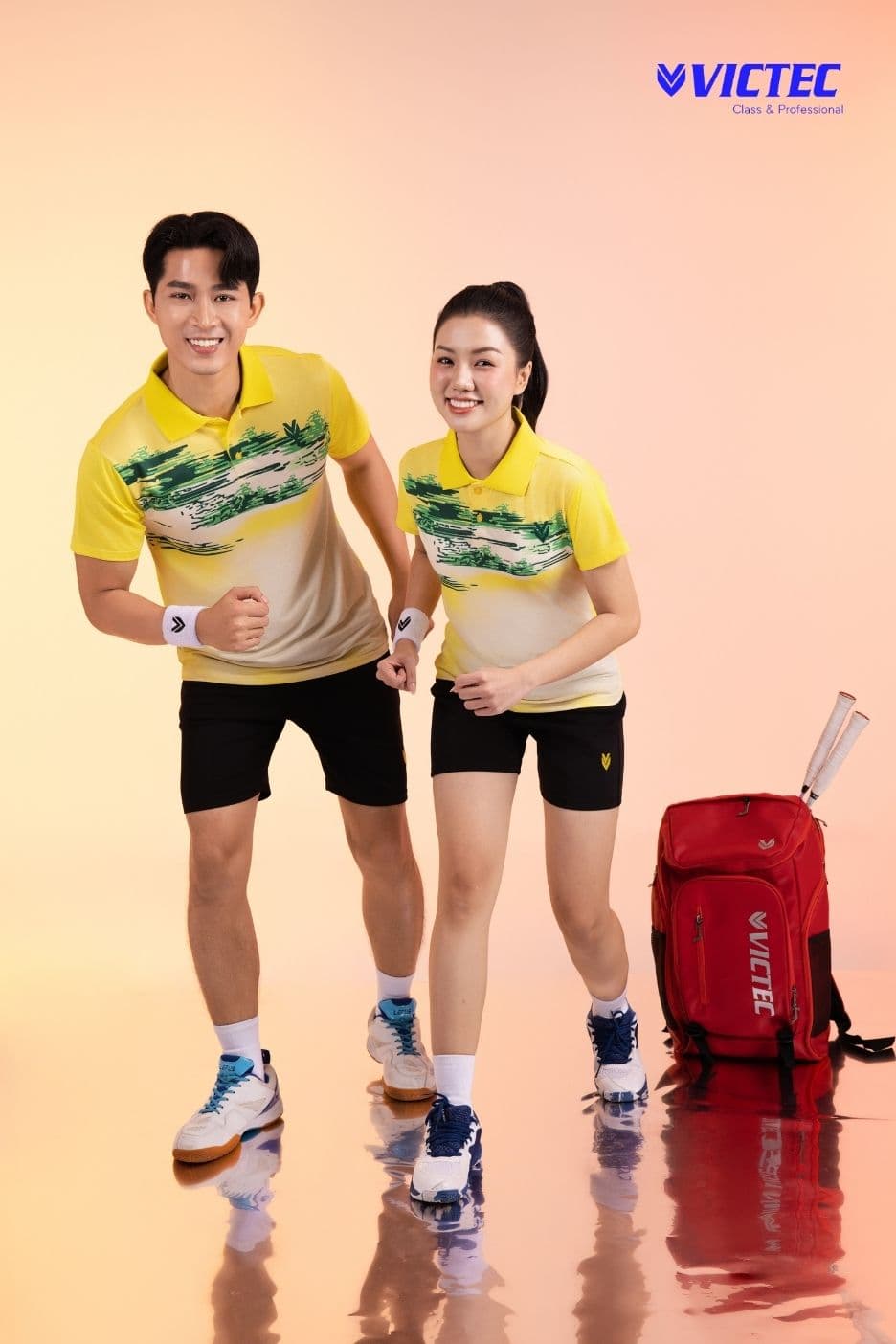 Áo thể thao VICTEC AVT05 - Vàng
