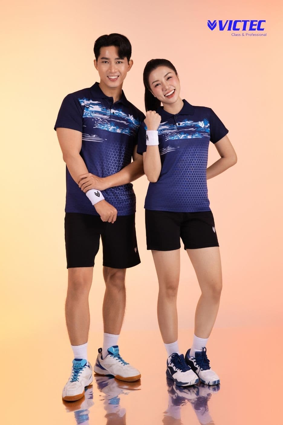 Áo thể thao VICTEC AVT05 - Xanh Đen