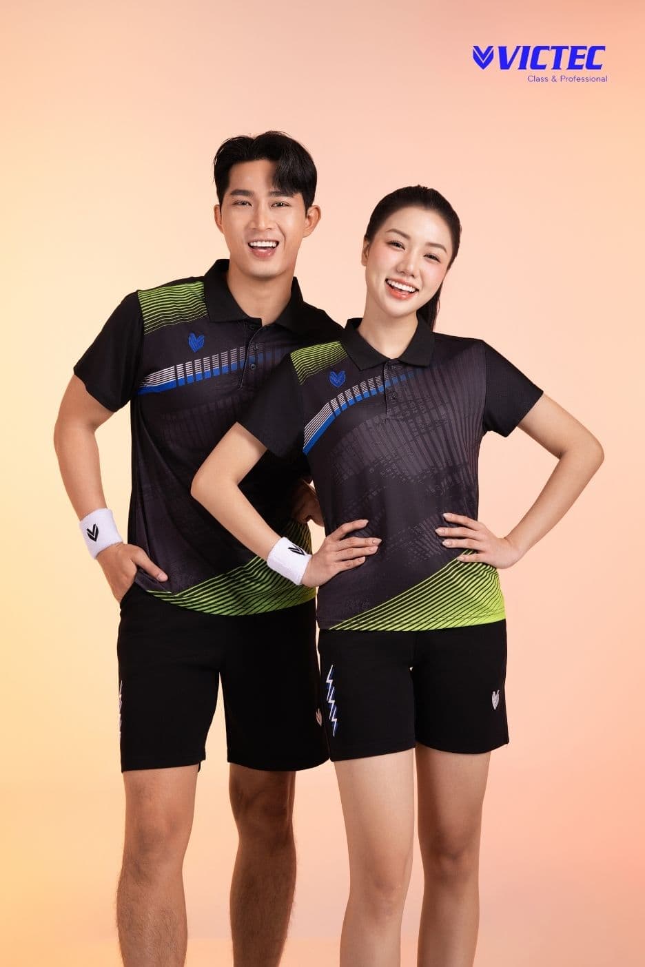 Áo thể thao VICTEC AVT12 - Đen
