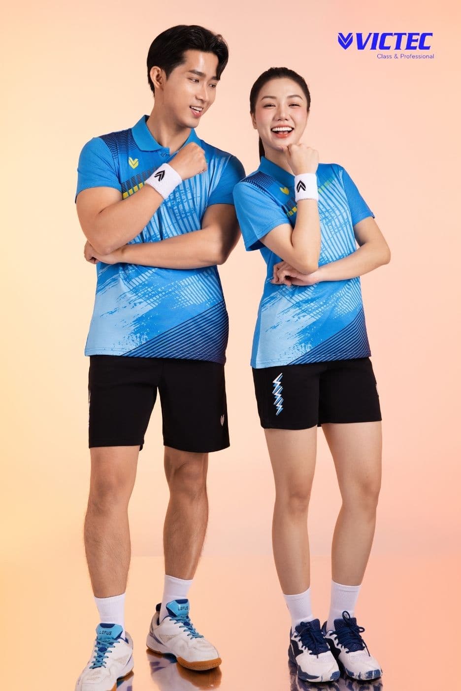Áo thể thao VICTEC AVT12 - Xanh Ya