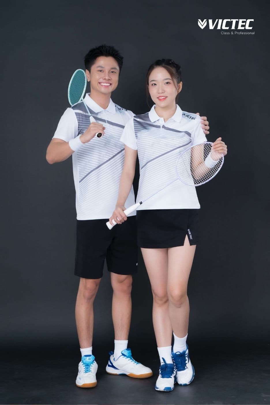 Áo thể thao VICTEC AVT13 - Trắng