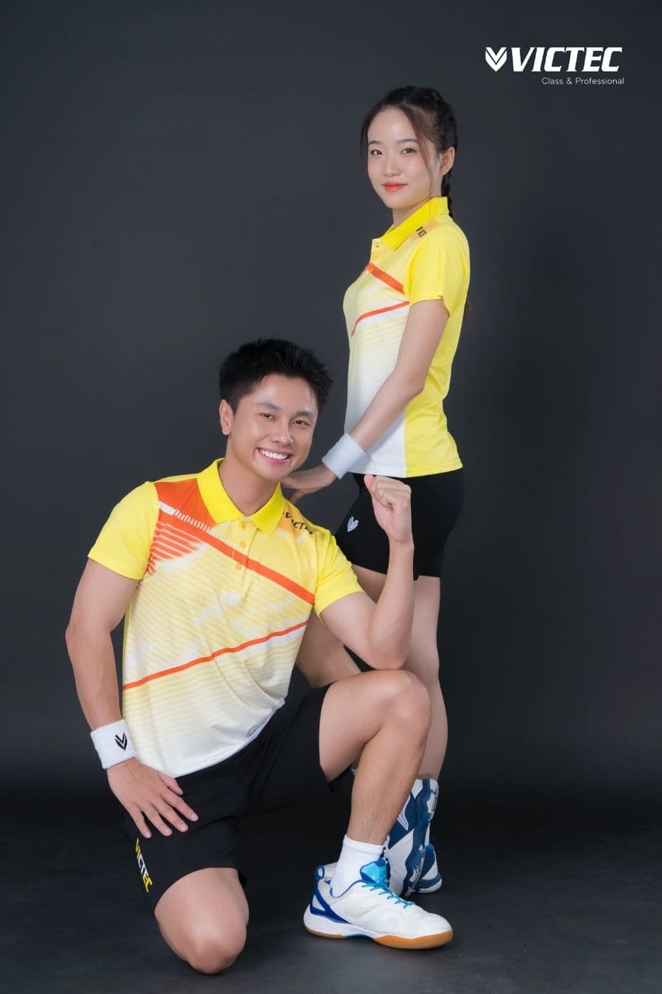 Áo thể thao VICTEC AVT13 - Vàng