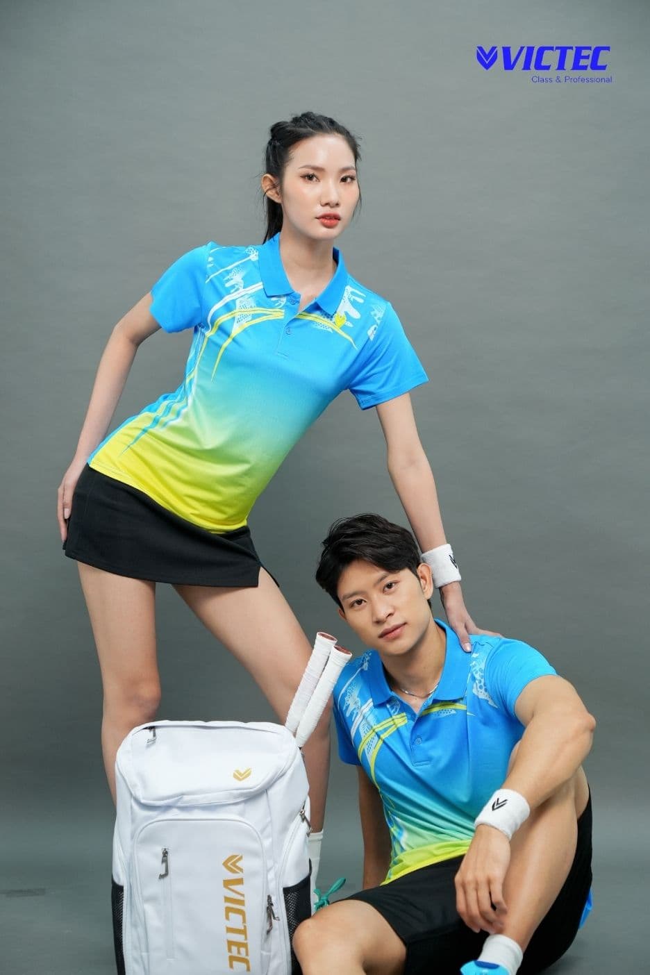 Áo thể thao VICTEC AVT14 - Xanh Ya