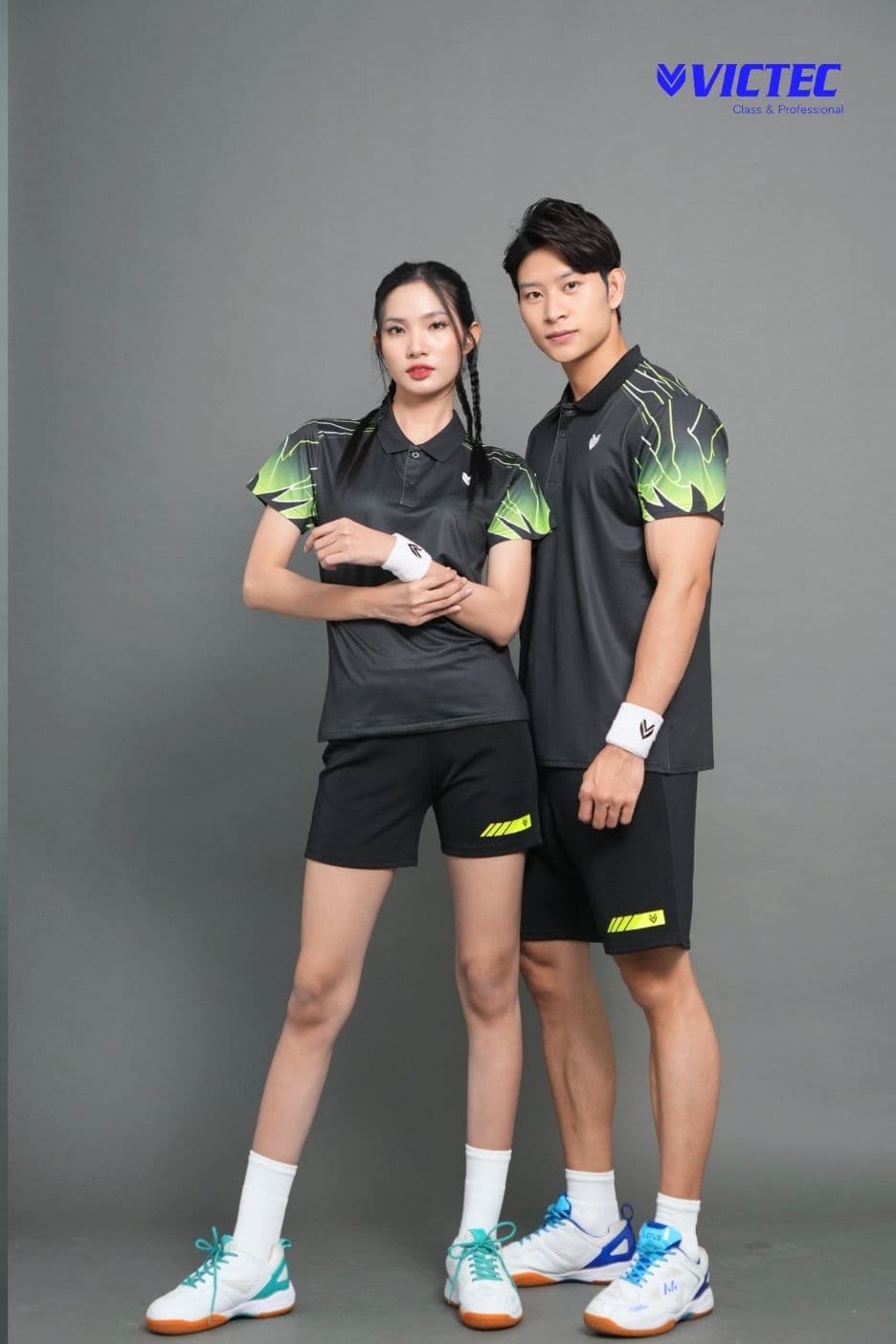 Áo thể thao VICTEC AVT15 - Đen