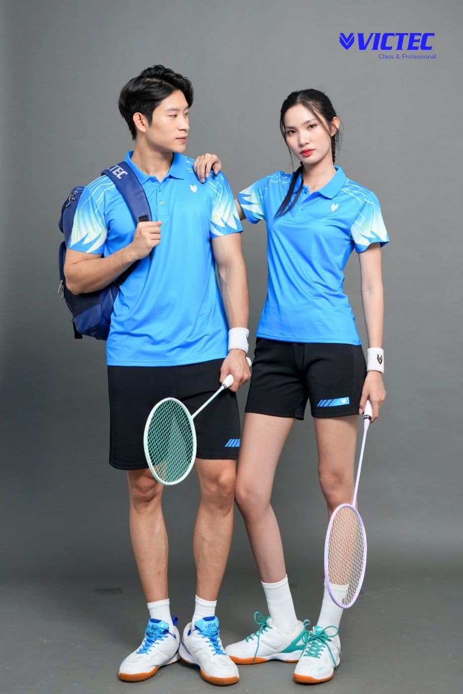 Áo thể thao VICTEC AVT15 - Xanh Ya