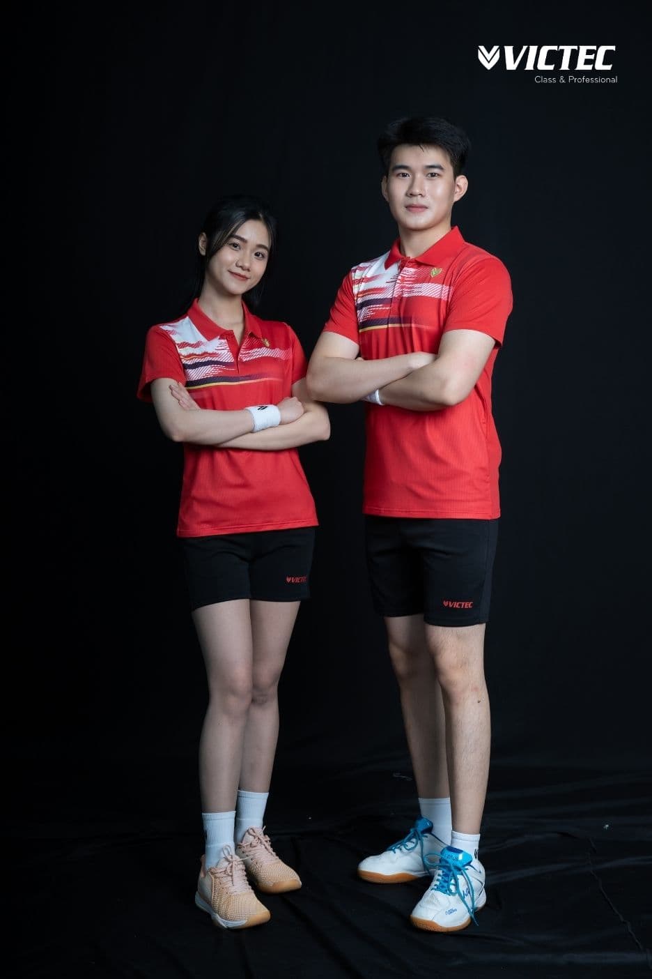 Áo thể thao VICTEC AVT18 - Đỏ