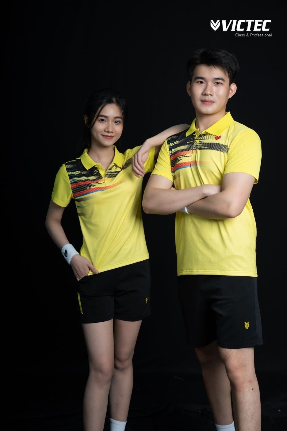 Áo thể thao VICTEC AVT18 - Vàng