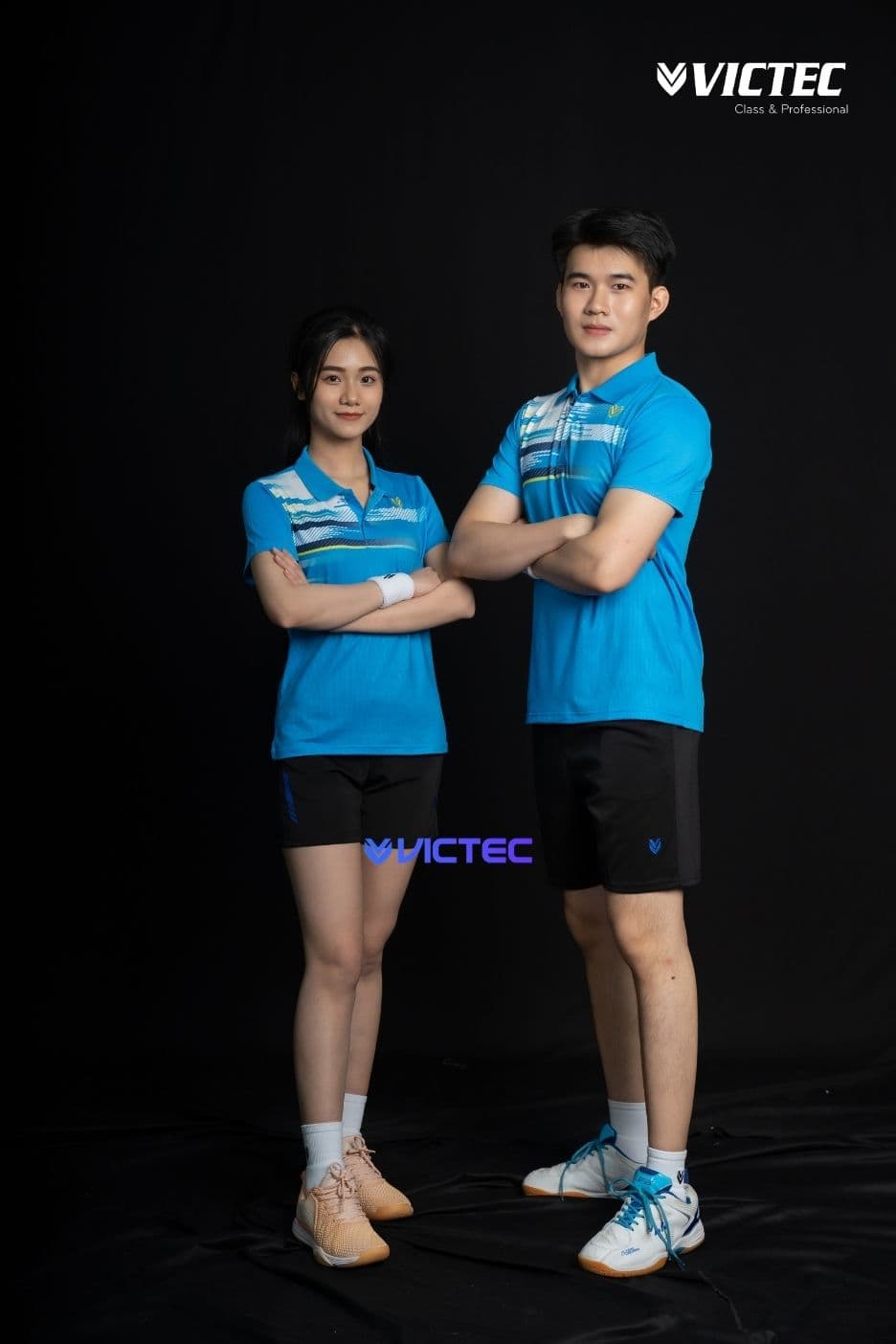 Áo thể thao VICTEC AVT18 - Xanh Ya