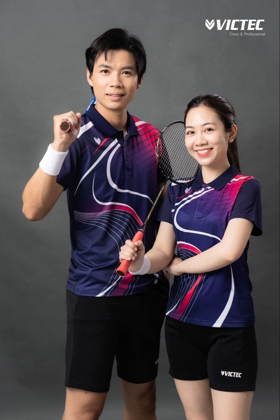 Áo thể thao VICTEC AVT22 - Xanh Đen