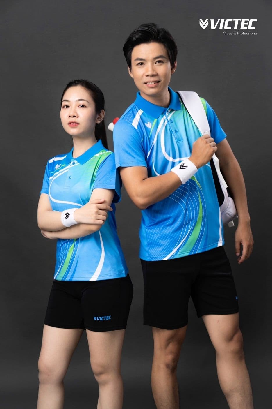 Áo thể thao VICTEC AVT22 - Xanh Ya