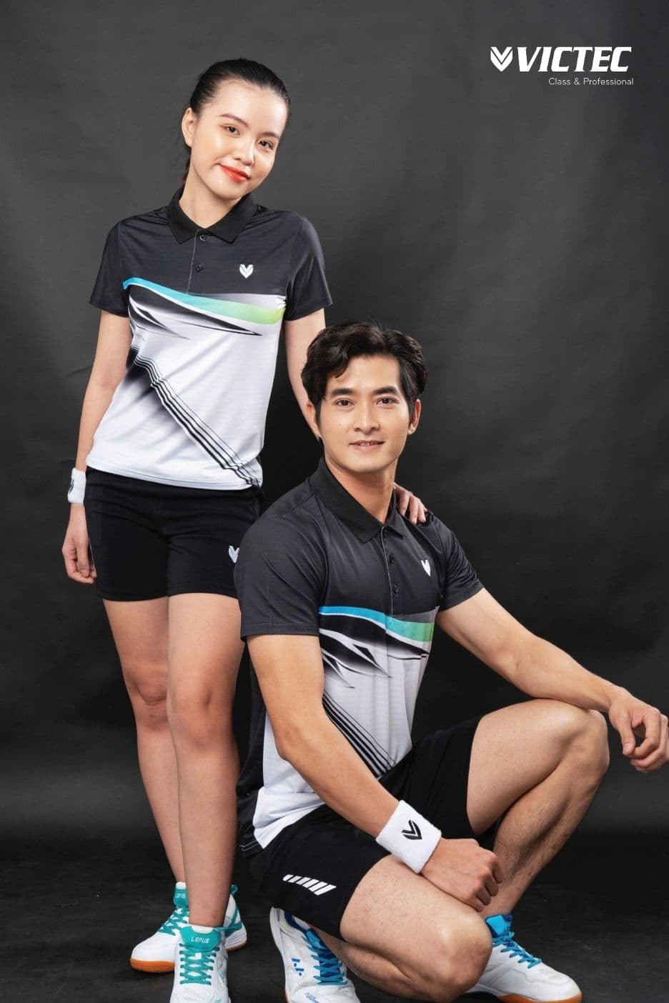 Áo thể thao FVT02 - Đen