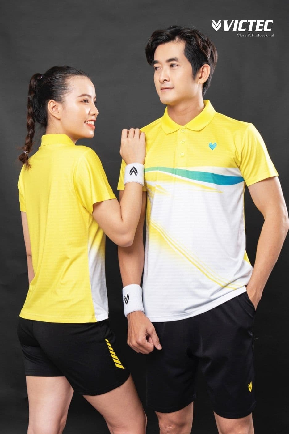 Áo thể thao FVT02 - Vàng
