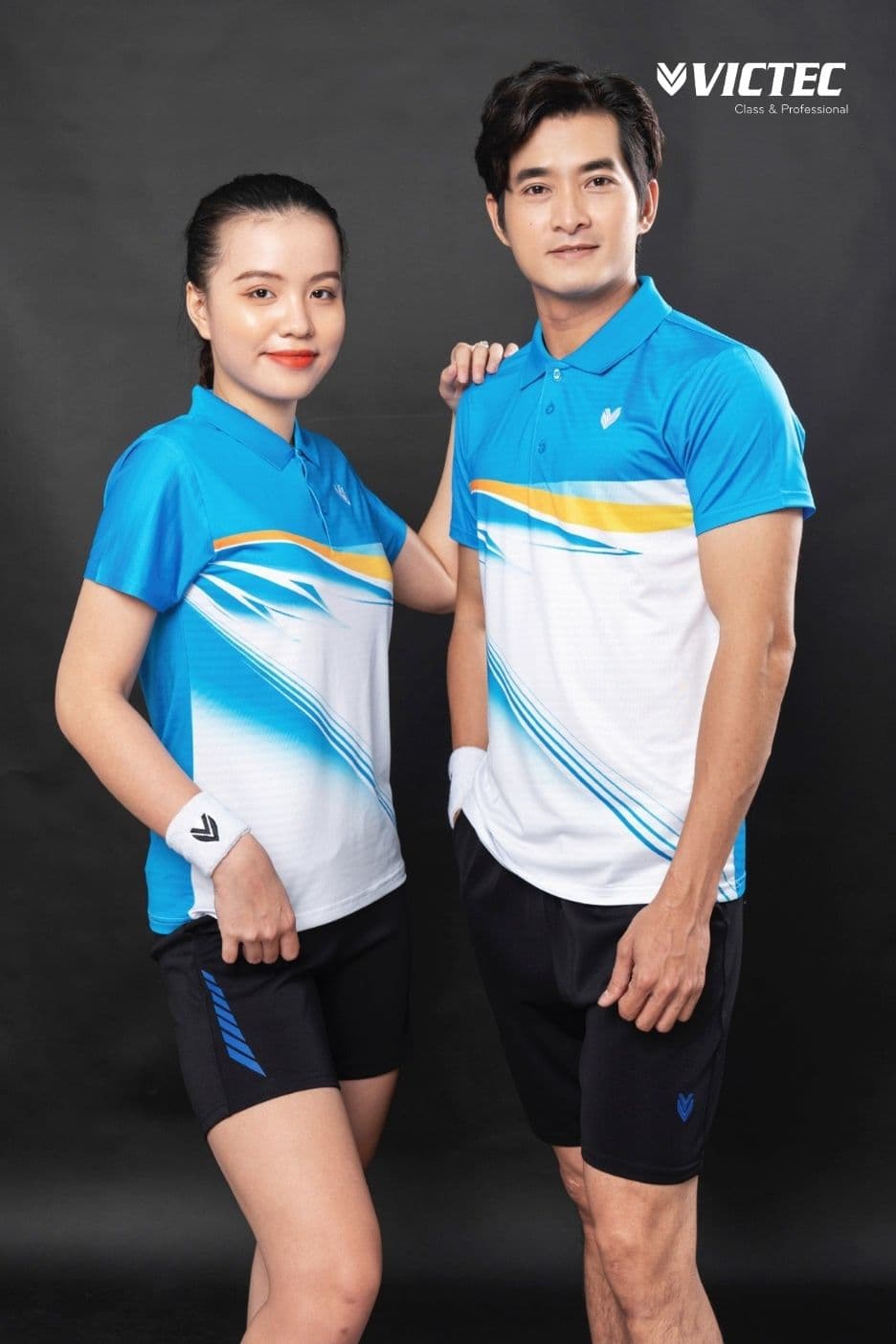 Áo thể thao FVT02 - Xanh Ya
