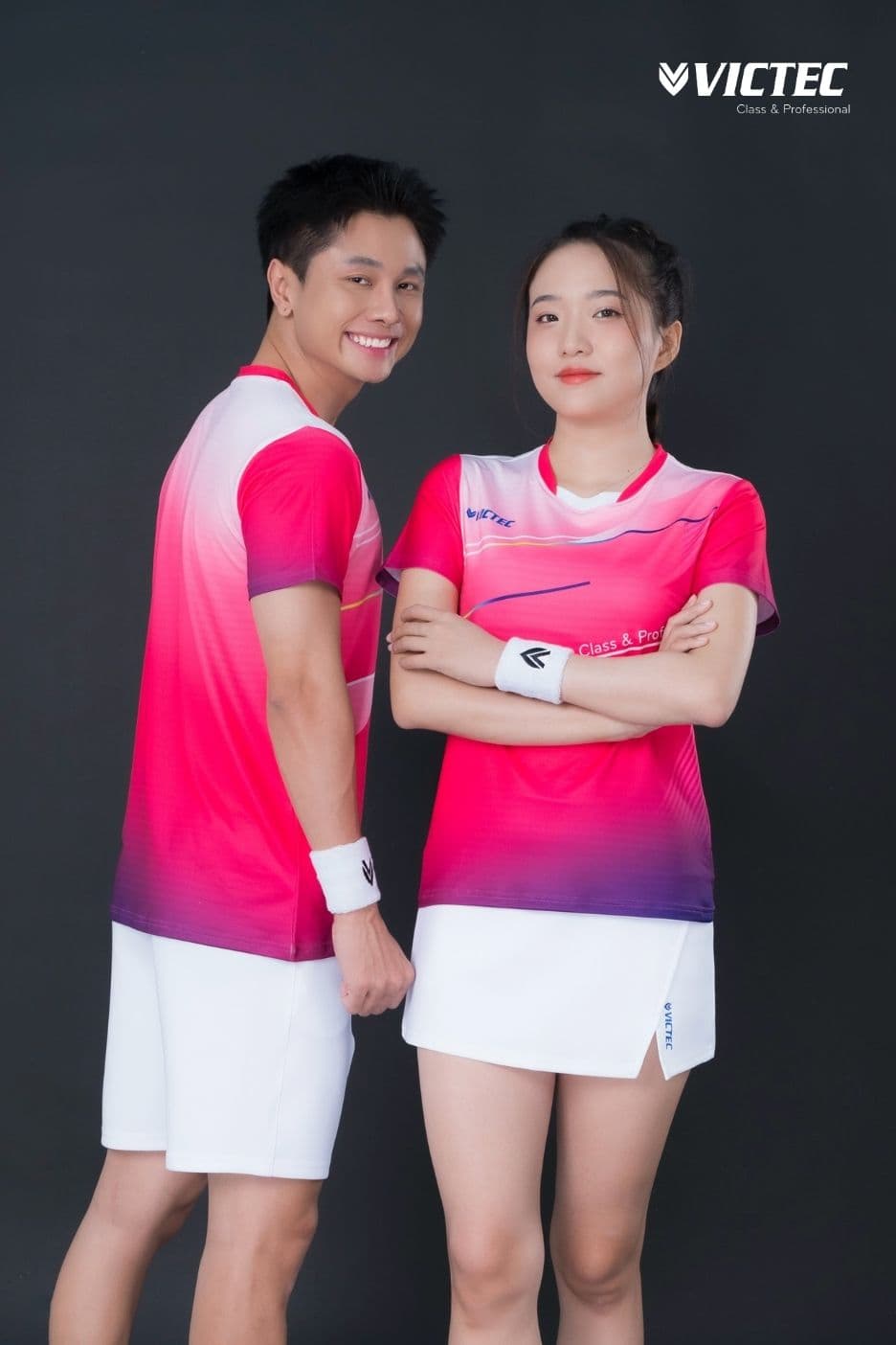 Áo thể thao PLV241 - Hồng